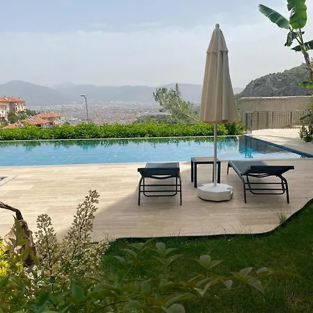 Stylish Lounge With Pool & Views * Fethiye